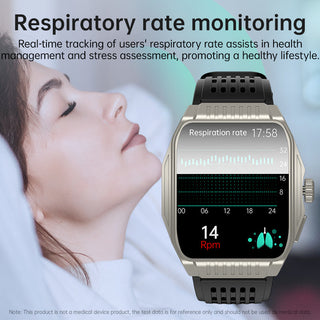BioSmart® Watch ZW03 Sleep Aid Watch - Intelligently Initiates ECG and Heart Rate