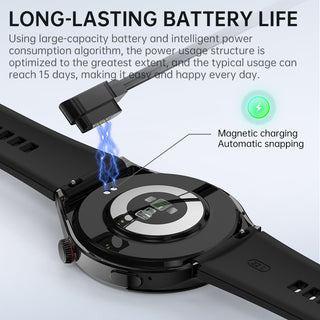 BioSmart® Watch ZW88 Newly Upgraded Smart Watch ECG Blood Glucose Blood Components Sleep Heart Rate Blood Pressure