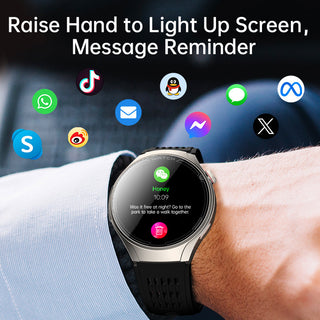 BioSmart® ZW06 Sleep Monitor Smart Watch - ECG and Heart Rate Monitor