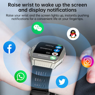 BioSmart® Watch ZW03 Sleep Aid Watch - Intelligently Initiates ECG and Heart Rate