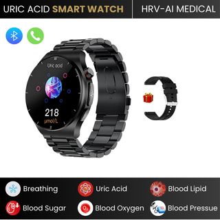 New Laser Smart Watch with ECG and PPG Health Monitoring