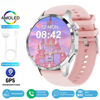 GT4 Pro Blood Sugar Monitoring Smartwatch - GPS tracker