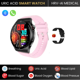 New Laser Smart Watch with ECG and PPG Health Monitoring