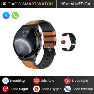 New Laser Smart Watch with ECG and PPG Health Monitoring