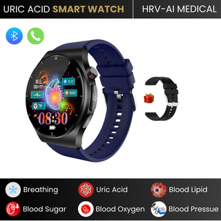 New Laser Smart Watch with ECG and PPG Health Monitoring