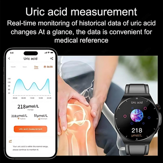 New Laser Smart Watch with ECG and PPG Health Monitoring