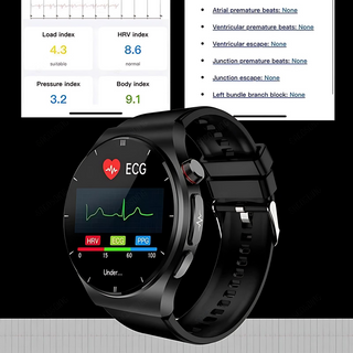 New Laser Smart Watch with ECG and PPG Health Monitoring