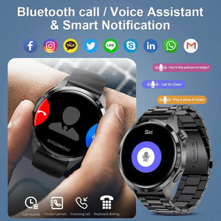 GT4 Pro Blood Sugar Monitoring Smartwatch - GPS tracker
