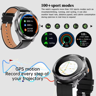 Magnum 4SS Ultra Outdoor Sports Smart Watch for Men with AMOLED Screen, NFC, GPS & Compass