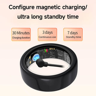 The Revolution Smart Ring - Blood Pressure Sleep Health Monitoring Multi-sport,  IP68 Waterproof For Men and Women