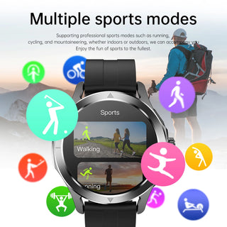 Magnum 4SS Ultra Outdoor Sports Smart Watch for Men with AMOLED Screen, NFC, GPS & Compass