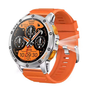 BioSmart® Watch Elite Force VII – Tactical Smartwatch 1.43" Amoled LED Flashlight Compass and Much More!