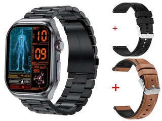 BioSmart® Explorer Pro XV Smartwatch - Fitness Tracker, BT Calling, Heart Rate and BP Monitor Smart Watch