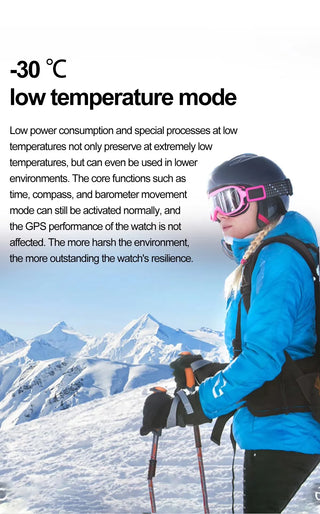 Velocity Pro GT Smart Watch with AMOLED Screen and BT Calling, Altitude, Barometric Pressure, GPS Motion Positioning, Compass