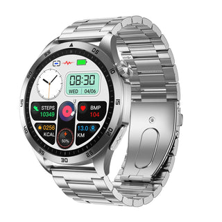 BioSmart® Max Insight Smartwatch – AMOLED Smart Watch with Advanced Health Monitoring, BT Calling, Waterproof Fitness Tracker Watch