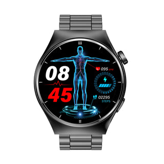 BioSmart® 32 High End Laser Therapy Blood Lipid Uric Acid Health Management Watch SOS Emergency Call