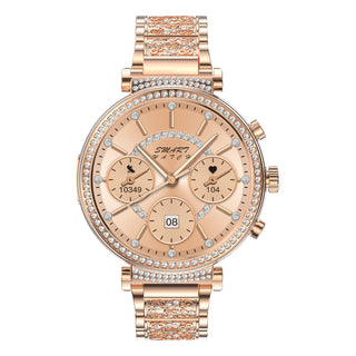 BioSmart® Bella Regalia Ladies Smart Watch with ECG, Bluetooth Calling Heart Rate, Temperature and More!
