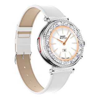 BioSmart® Bella Regalia Ladies Smart Watch with ECG, Bluetooth Calling Heart Rate, Temperature and More!