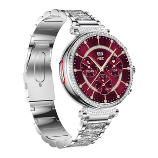 BioSmart® Bella Regalia Ladies Smart Watch with ECG, Bluetooth Calling Heart Rate, Temperature and More!