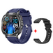 Blue Silicone + 1 Strap