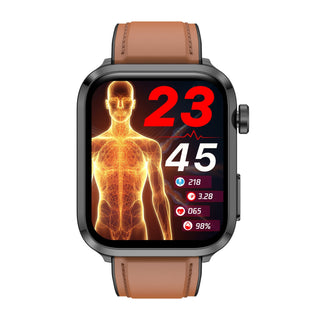 BioSmart® Bio22 Wearable Health Management Experts Laser Therapy Blood Oxygen ECG Health Smartwatch Bluetooth Call