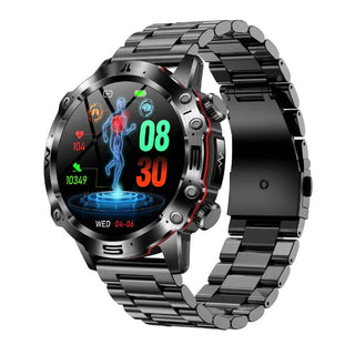 BioSmart® Watch Wellness Elite - Advanced Health Tracker | ECG, HRV, Blood Pressure and Sports Tracking
