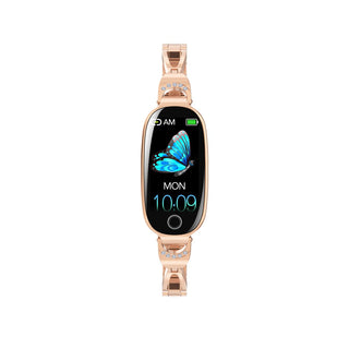 BioSmart® Luxury Diamond Design Fashion Ladies Smart Watch Blood Pressure Monitoring