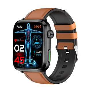 BioSmart® Bio22 Wearable Health Management Experts Laser Therapy Blood Oxygen ECG Health Smartwatch Bluetooth Call