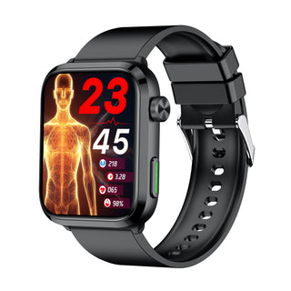 BioSmart® Bio22 Wearable Health Management Experts Laser Therapy Blood Oxygen ECG Health Smartwatch Bluetooth Call