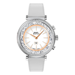 BioSmart® Bella Regalia Ladies Smart Watch with ECG, Bluetooth Calling Heart Rate, Temperature and More!