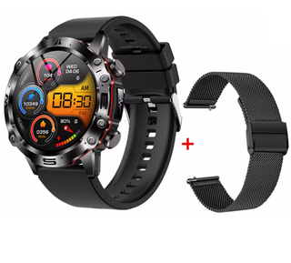 BioSmart® Watch Wellness Elite - Advanced Health Tracker | ECG, HRV, Blood Pressure and Sports Tracking