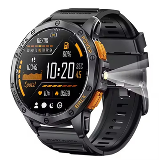 BioSmart® Watch Elite Force VII – Tactical Smartwatch 1.43" Amoled LED Flashlight Compass and Much More!