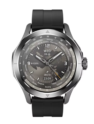 Magnum 4SS Ultra Outdoor Sports Smart Watch for Men with AMOLED Screen, NFC, GPS & Compass
