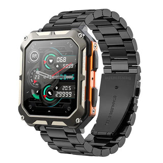 BioSmart TitanX Smart Watch for Men 1.83 inch Large Screen with Health and Fitness Monitoring and Bluetooth Calling
