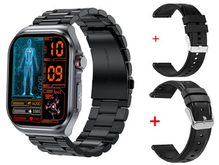 BioSmart® Explorer Pro XV Smartwatch - Fitness Tracker, BT Calling, Heart Rate and BP Monitor Smart Watch