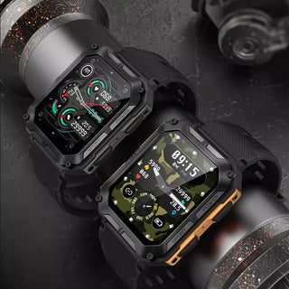 BioSmart TitanX Smart Watch for Men 1.83 inch Large Screen with Health and Fitness Monitoring and Bluetooth Calling