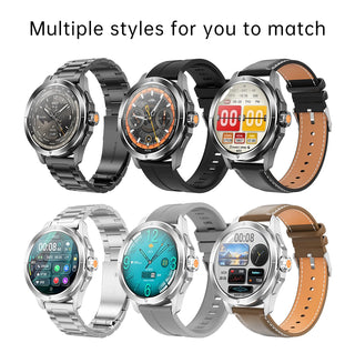Magnum 4SS Ultra Outdoor Sports Smart Watch for Men with AMOLED Screen, NFC, GPS & Compass