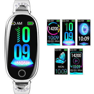 BioSmart® Watch Olivia Ladies Smart Watch with Bling Accents