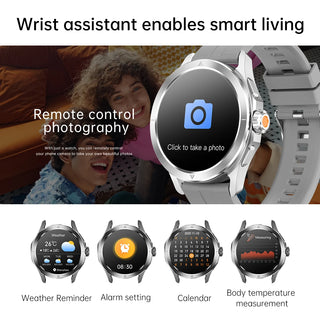 Magnum 4SS Ultra Outdoor Sports Smart Watch for Men with AMOLED Screen, NFC, GPS & Compass