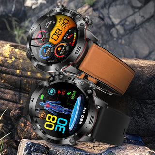 BioSmart® Watch Wellness Elite - Advanced Health Tracker | ECG, HRV, Blood Pressure and Sports Tracking