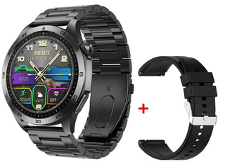 BioSmart® Max Insight Smartwatch – AMOLED Smart Watch with Advanced Health Monitoring, BT Calling, Waterproof Fitness Tracker Watch