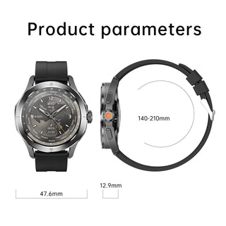 Magnum 4SS Ultra Outdoor Sports Smart Watch for Men with AMOLED Screen, NFC, GPS & Compass