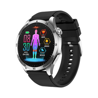 BioSmart® Max Insight Smartwatch – AMOLED Smart Watch with Advanced Health Monitoring, BT Calling, Waterproof Fitness Tracker Watch