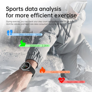 Magnum 4SS Ultra Outdoor Sports Smart Watch for Men with AMOLED Screen, NFC, GPS & Compass