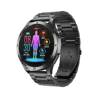 BioSmart® Max Insight Smartwatch – AMOLED Smart Watch with Advanced Health Monitoring, BT Calling, Waterproof Fitness Tracker Watch