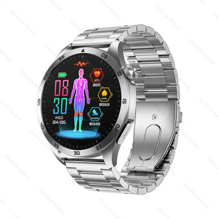 BioSmart® Max Insight Smartwatch – AMOLED Smart Watch with Advanced Health Monitoring, BT Calling, Waterproof Fitness Tracker Watch