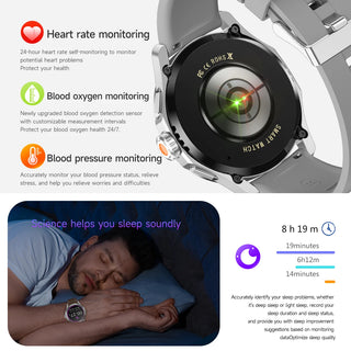 Magnum 4SS Ultra Outdoor Sports Smart Watch for Men with AMOLED Screen, NFC, GPS & Compass