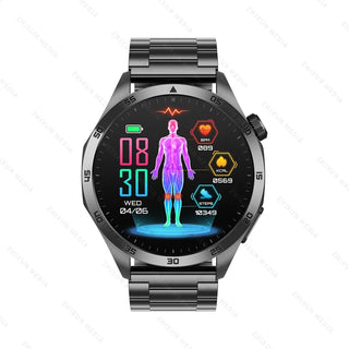 BioSmart® Max Insight Smartwatch – AMOLED Smart Watch with Advanced Health Monitoring, BT Calling, Waterproof Fitness Tracker Watch