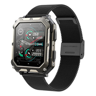 BioSmart TitanX Smart Watch for Men 1.83 inch Large Screen with Health and Fitness Monitoring and Bluetooth Calling