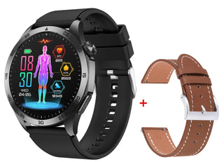 BioSmart® Max Insight Smartwatch – AMOLED Smart Watch with Advanced Health Monitoring, BT Calling, Waterproof Fitness Tracker Watch